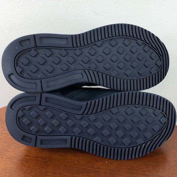 New EVERLANE The Trainer Leather Sneaker in Navy Women's Size 7 - Picture 7 of 9